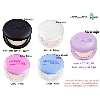 Phấn phủ Eglips Powder Pact / About Tone Powder Pact