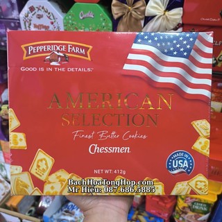 [Hỏa Tốc] Bánh American Selection hộp quà 412g