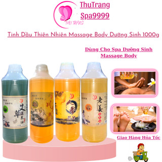 Tinh Dầu Ngải Đặc Massage Toàn Thân | Hương Ngải Hương gừng Nhân Sâm, Dừa Dùng Trong Massage body