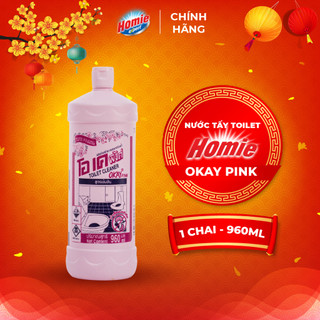 Dung dịch tẩy rửa toilet homie expert nhiều mùi hương