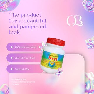 Combo 3 hủ kem mềm da, kem làm móng Nett