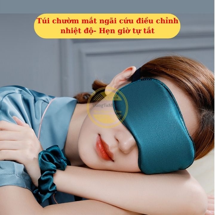 Chườm Mắt Thảo Dược Làm Nóng Bằng Điện Giúp Thư Giãn, Giảm Mỏi Mắt