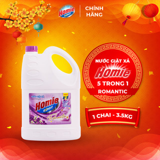 Nước giặt xả homie expert romantic
