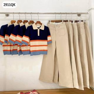 Quần kaki ống rộng 2911qk