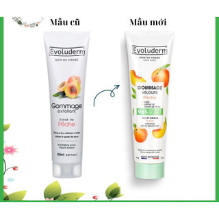 Tẩy tế bào chết dành cho măt Evoluderm tinh chất Đào 150ml