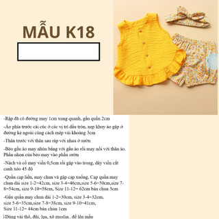 RẬP GIẤY A0 ĐỒ BỘ BÉ K18