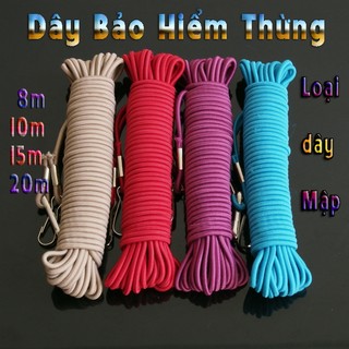 Dây bảo hiểm thừng chun co giãn kích thước 8m 10m 15m 20m bản cao cấp
