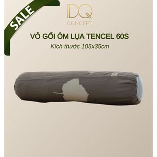 Lụa tencel 60s/ vỏ gối ôm khóa kéo