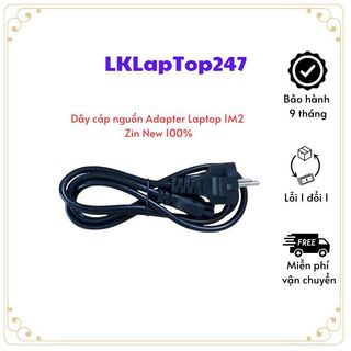 Dây cáp nguồn adapter laptop 1m2 zin new 100%