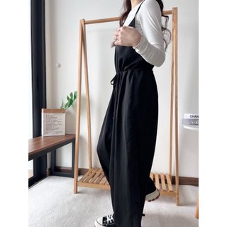 [ogniM Seoul] Jumpsuit dáng oversize phong cách Hàn Quốc (Made in Korea)