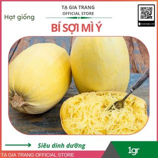 Hạt giống Bí Sợi Mì Ý - Spaghetti độc lạ và nhiều dinh dưỡng