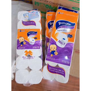 lốc 12 cuộn giấy vệ sinh Pansy