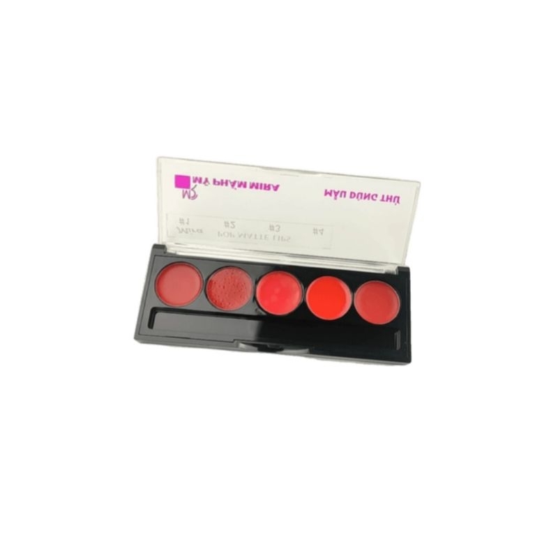 Khay son chuẩn màu lâu phai Mira Aroma Rich Classical Velvet Lipstick C434