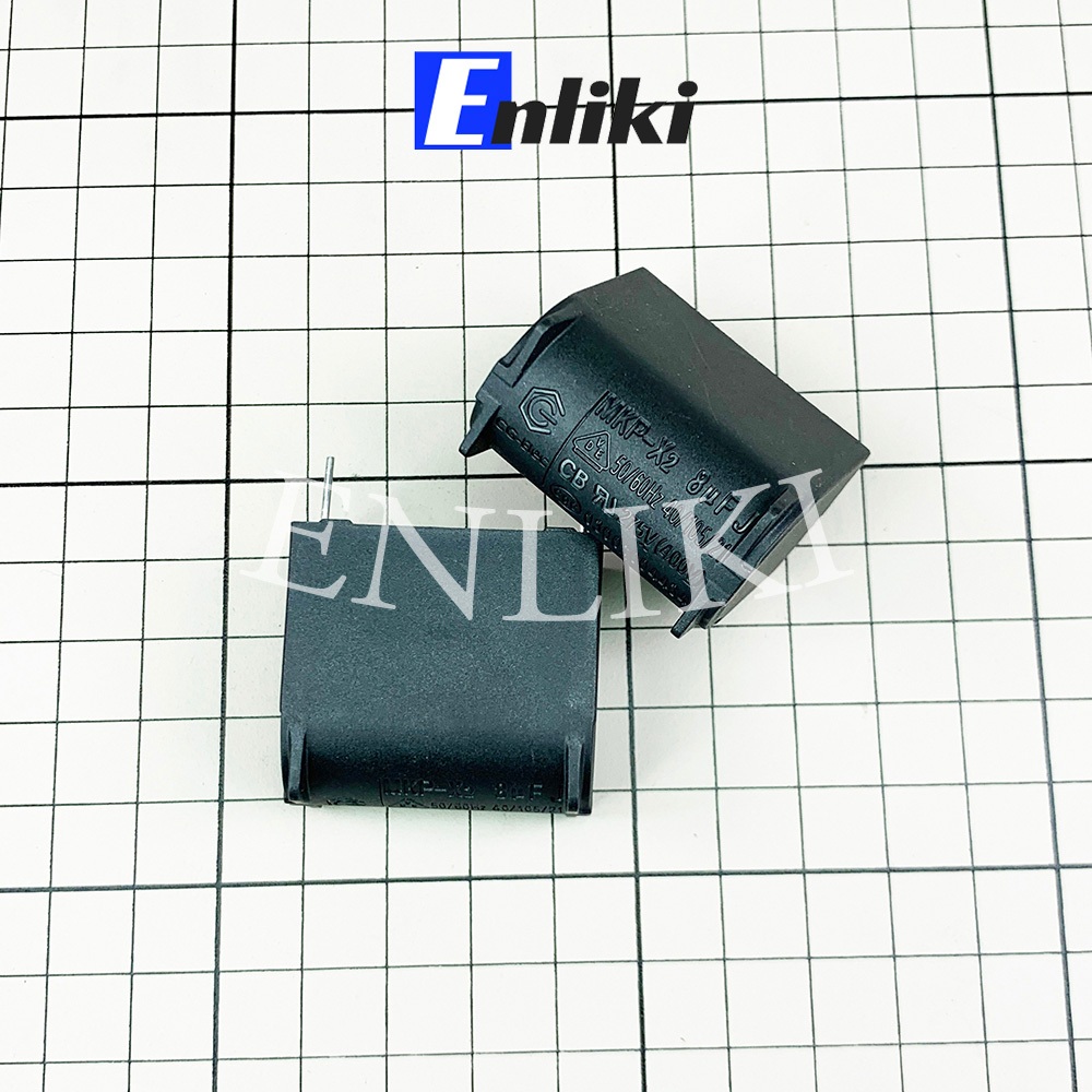 Tụ Bếp Từ 8uF 275VAC 400VDC CG Đứng