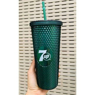 Ly Kim Cương Dạ Quang Bling Lấp Lánh  700ml (Tặng kèm ống hút)