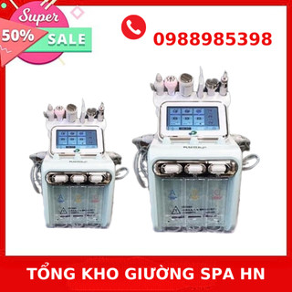 Máy chăm sóc da đa năng, máy h2o2 6in1 - hàng loại 1, uy tín, chất lượng, chuyên dùng trong spa