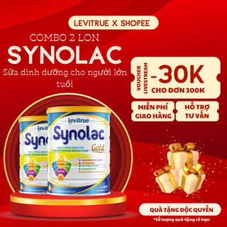 Combo 2 lon Sữa bột Synolac Gold , sữa dinh dương cho tuổi già 800gram