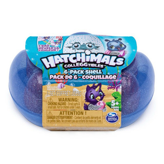 Set Hachimals vỏ sò, hoa hồng 6 trứng