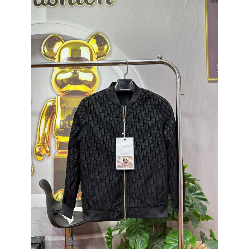 Áo Khoác Bomber Dior Lót Lông Hàng Quảng Châu