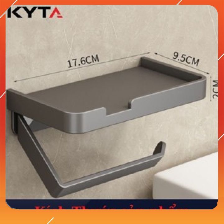 Kệ Để Giấy Vệ Sinh Kyta K8510 Chất Kiệu Nhôm Không Han Rỉ