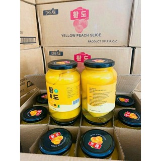 Đào ngâm Hàn Quốc 680 g. HSD 2015