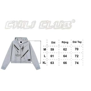 Áo Hoodie Zip Inside CHILICLUB (form Boxy)