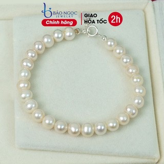 Vòng tay ngọc trai nhí size 4-5ly ngọc trai nước ngọt phù hợp cho mọi lứa tuổi - LT2697 - Bảo Ngọc Jewelry