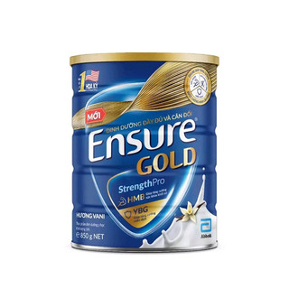 Sữa bột Ensure Gold Abbott hương Vani và hương Lúa mạch 850g