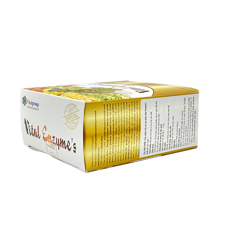 Thùng 12 hộp Vital Enzyme’s cửa sổ vàng chính hãng Hàn Quốc