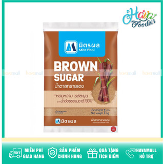 Đường mía thô nâu mitr phol 500g – brown sugar