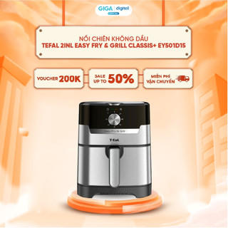 Nồi chiên không dầu 4.2L Tefal EY501D15 2in1 Easy Fry & Grill Classis - BH 12 Tháng