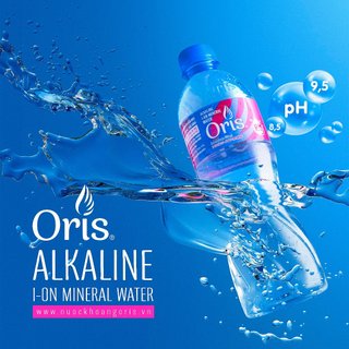 Thùng 24 chai nước khoáng oris/ ion oris 350ml