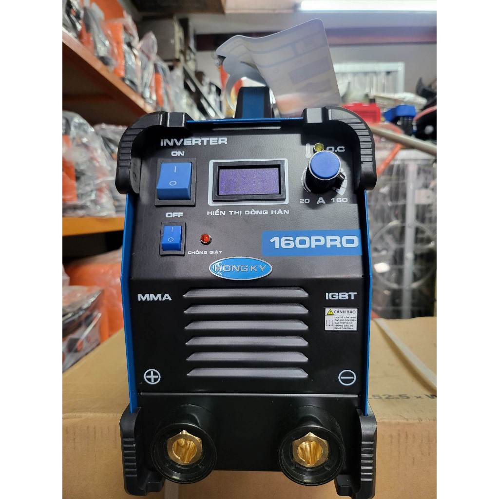 [ CHÍNH HÃNG] Máy hàn điện tử Hồng Ký MMA 160 PRO