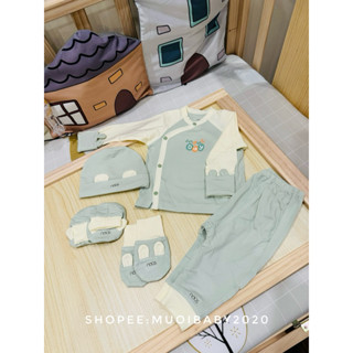   Nous  Set sơ sinh nous không có hộp cho bé 3kg đến 5.5kg  Bộ quần áo kèm phụ kiện của cho bé-newborn hàng như hình chụp 