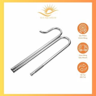 Bộ in out inox cho bể thủy sinh phi16 -phi12 - chính hãng mufan