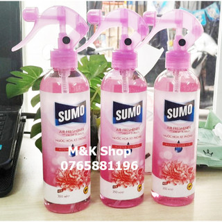Combo 3 chai nước xịt phòng Sumo hương Essence 350ml
