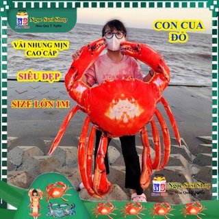 [MUA LÀ CÓ QUÀ] GỐI ÔM GHẸ BÔNG ,CON CUA ĐỎ ,TÔM HÙM ALASKA NHỒI BÔNG ĐẸP NHƯ ẢNH SIÊU CUTE đồ chơi