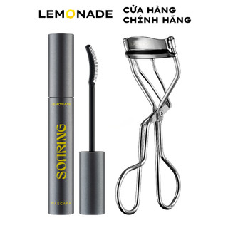 Combo Lemonade Chuốt mi tơi dài lâu trôi Soaring Mascara 6ml & Kẹp mi cong lâu 22g