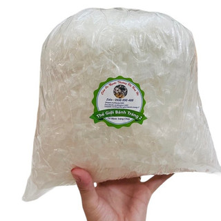 1KG bánh tráng mỏng sợi 9ly cắt sợi dùng trộn bánh tráng chính gốc Tây Ninh