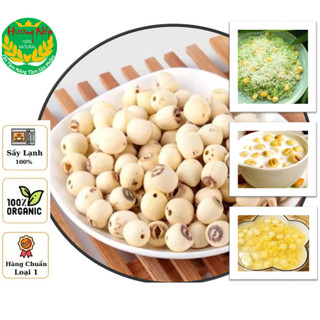 Hạt sen sấy khô loại ngon thơm bở - nấu xôi, nấu chè, nấu cháo