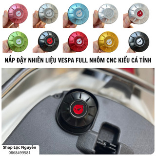 Nắp xăng maru vespa 100% cnc model 2023