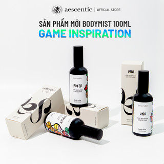  Bodymist Bản Game Inspiration - Bodymist Nam Nữ Toàn Thân Lưu Hương 4-6 Giờ - Xịt Body Mist Hẹn Hò Đi Học 100ml 