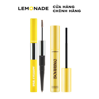 Combo Lemonade Chì kẻ mày 2 đầu 2.75g và Tẩy trang mi sạch dịu Remover 6ml