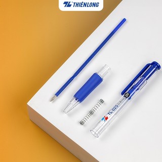 [COMBO] Bút Bi Thiên Long TL-025, Bút đầu bi 0.8 mm, Nét viết trơn, êm, mực ra đều và liên tục.