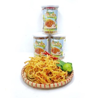 Khô mực xé sợi sốt tomyum thái lan 250gr chuẩn vị vnfoods