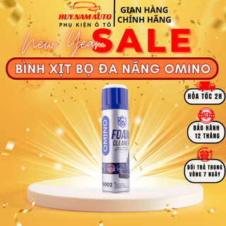 Bình Xịt Bọt Đa Năng M002 OMINO Vệ Sinh Nội Thất 650ml - Bình Vệ Sinh Ghế Da Taplo Ô Tô và Nội thất Gia Đình