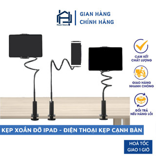 Kẹp ipad điện thoại cao cấp siêu bền, giá đỡ điện thoại HSON đa năng tiện dụng
