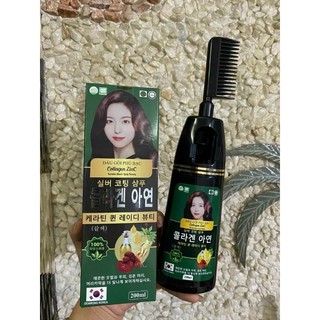 Gội phủ bạc thiên nhiên đen - nâu Hàn Quốc