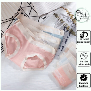 Quần lót Bầu cạp chéo 20031 chất cotton thông hơi kháng khẩn thoáng mát, quần lót bà bầu cao cấp co giãn mềm mịn ko bai