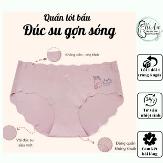 Quần lót bầu Ki An QL1581 su đúc không gân gợi sóng,siêu mềm mịn, nhẹ mặc không bị hằn, quần lót bầ bầu túi zip xịn sò